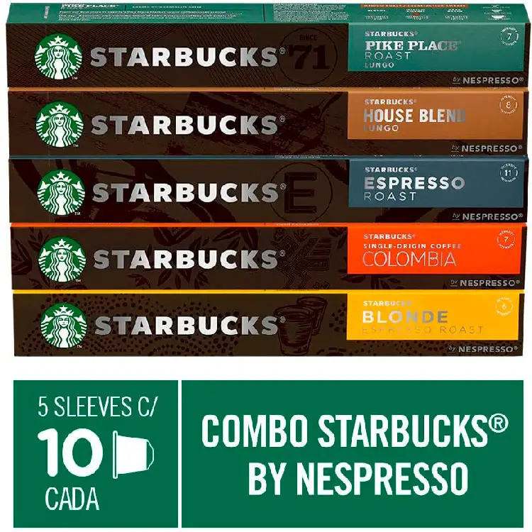 Kit de cafés Starbucks de presente para quem é apaixonado por café