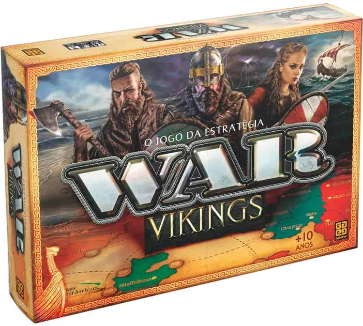 Jogo de Estratégia War Vikings Grow