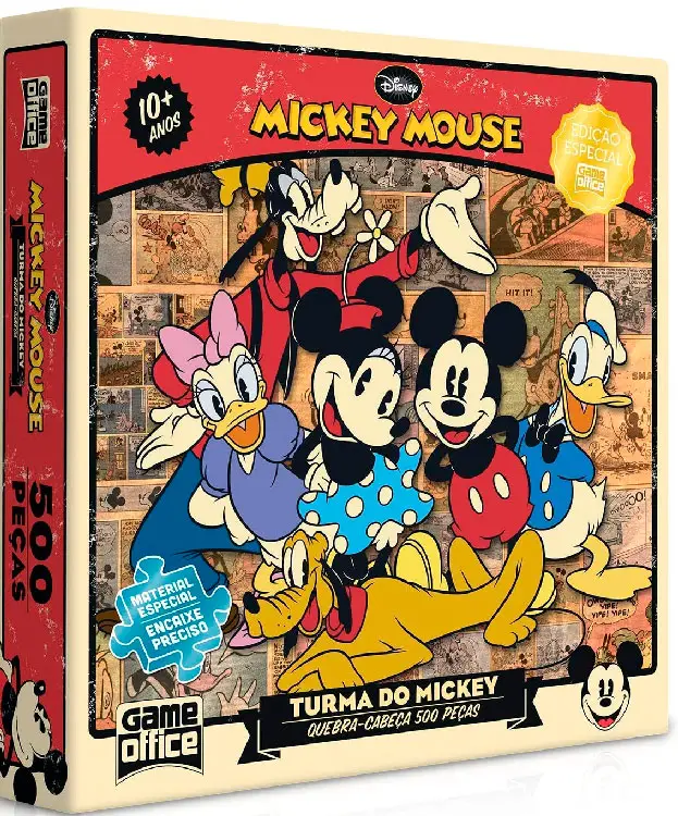Quebra Cabeça 500 Peças a Turma do Mickey