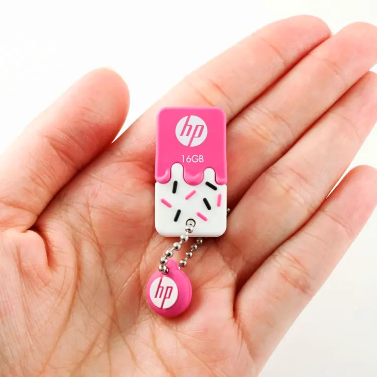 Pen Drive 16GB Mini Pink HP