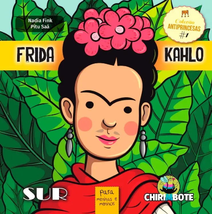 Livro Frida Kahlo de presente para menina de 7 anos
