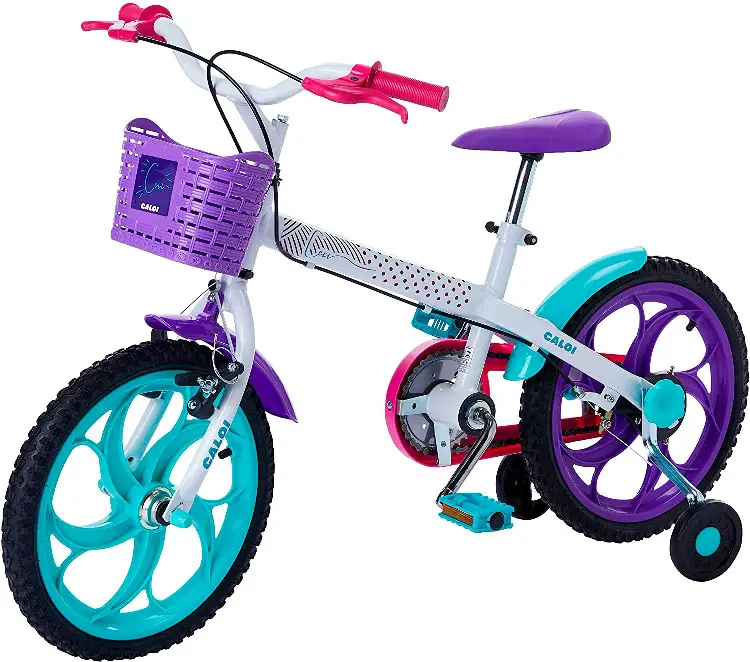 Bicicleta de presente para menina