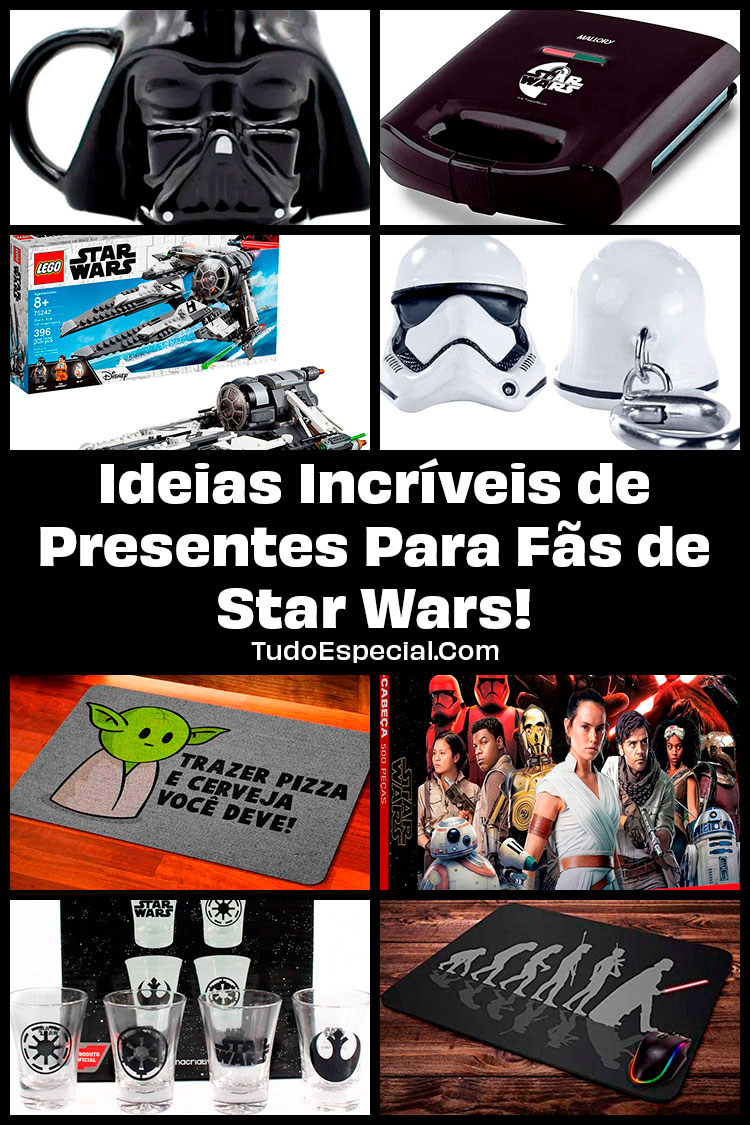 Ideias de Presentes Para Fãs de Star Wars