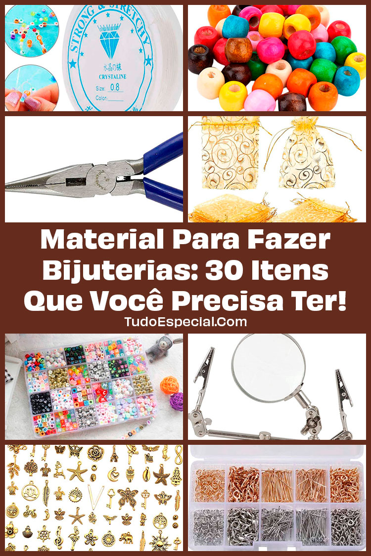 Material Para Fazer Bijuterias