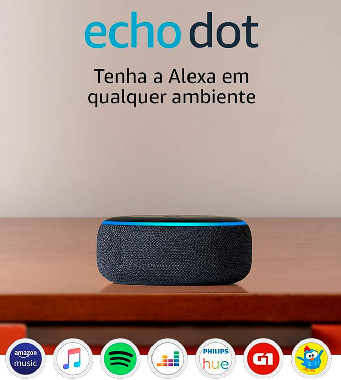 Echo Dot como ideia de presentes de Natal