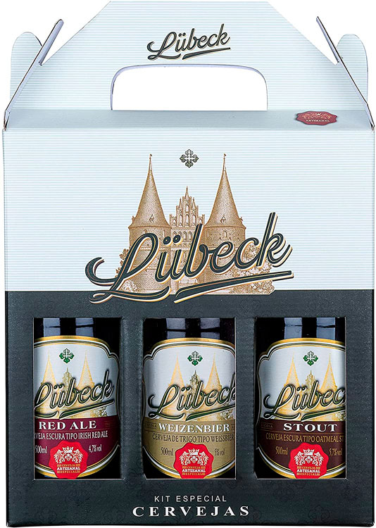 Kit de cerveja artesanal para presentear