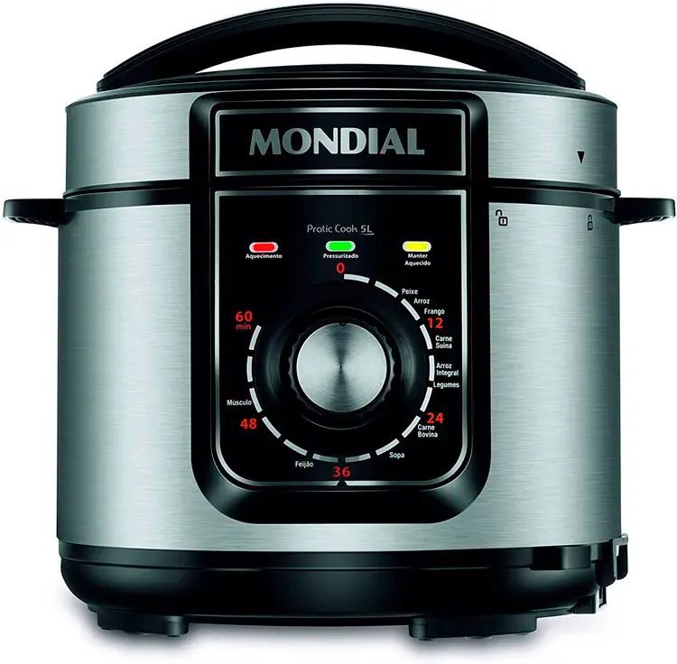 Panela de pressão elétrica Mondial (5 litros)