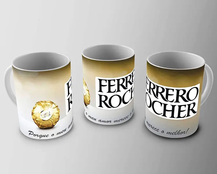 Caneca de Páscoa Ferrero Rocher