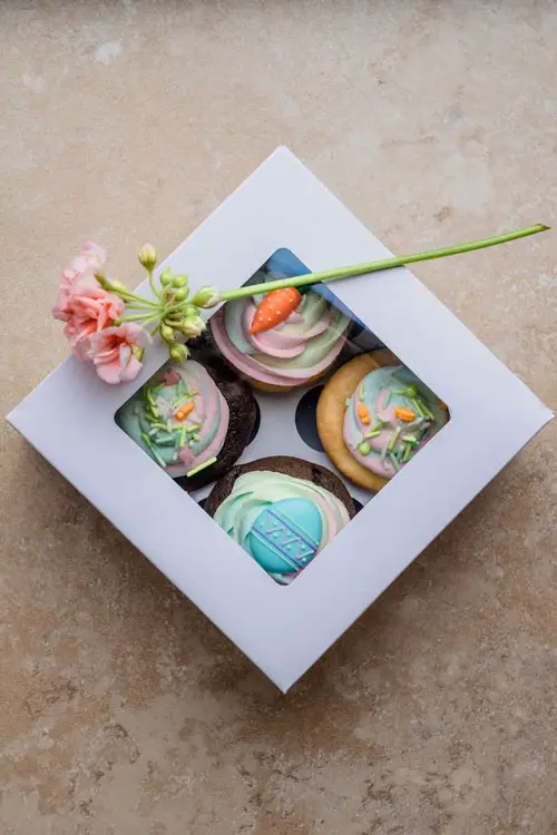 Festa na Caixa com Cupcakes para a Páscoa do seu amor