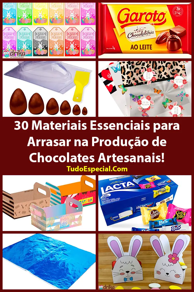 Produção de Chocolates Artesanais